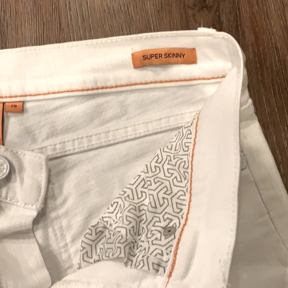 Tori Burch white jeans - size 28 - Picture 4 of 6